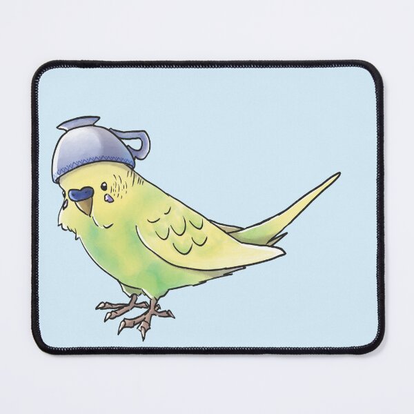Item preview, tea cup budgie designed and sold by NaelsDesigns.