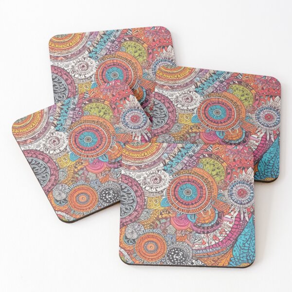 Item preview, Delicate flowers, trailing vines, and soft, muted colors print design designed and sold by imanshu.