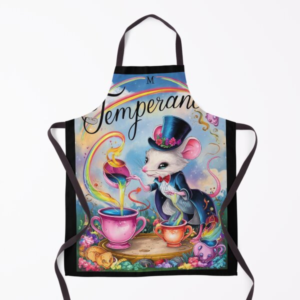 Item preview, Tarot Card - Temperance. mouse theme, mouse lover, cute mouse designed and sold by ZodiacWonders.
