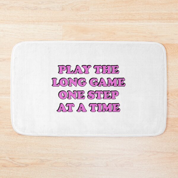 Item preview, Play the long game one step at a time designed and sold by Inspirationmotivation.