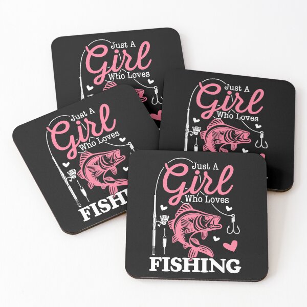 Item preview, just a girl who loves fishing gift for fishermen designed and sold by Kondi-Art.