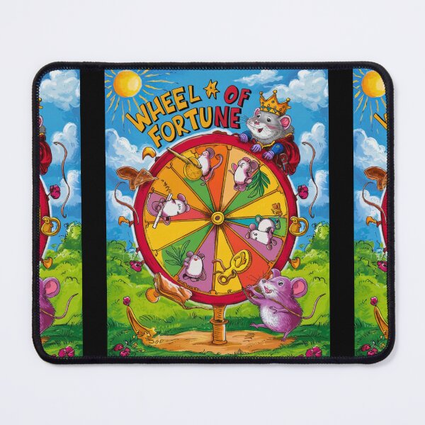 Item preview, Tarot Card - Wheel of Fortune. mouse theme, mouse lover, cute mouse designed and sold by ZodiacWonders.