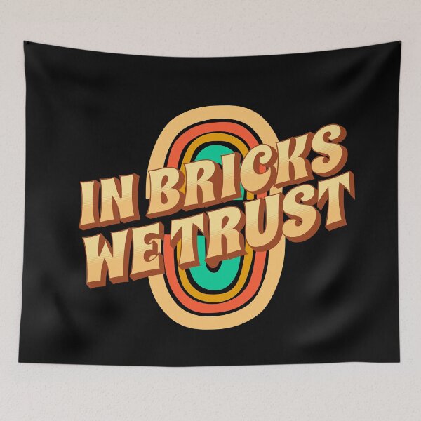 Item preview, In Bricks We Trust Bricklayers designed and sold by DomTeesHaven.