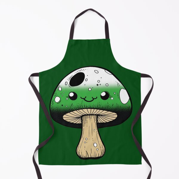 Item preview, Cute Neutrois Pride Flag Mushroom, Kawaii Neutrois Mushroom Design designed and sold by Travelslightly.