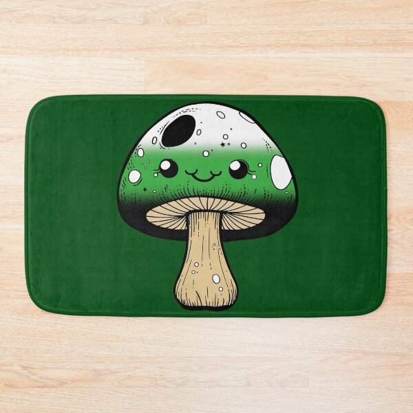 Item preview, Cute Neutrois Pride Flag Mushroom, Kawaii Neutrois Mushroom Design designed and sold by Travelslightly.