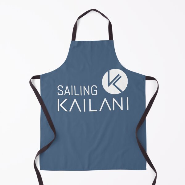 Item preview, Sailing Kailani White s/dark - Textiles designed and sold by SailingKailani.