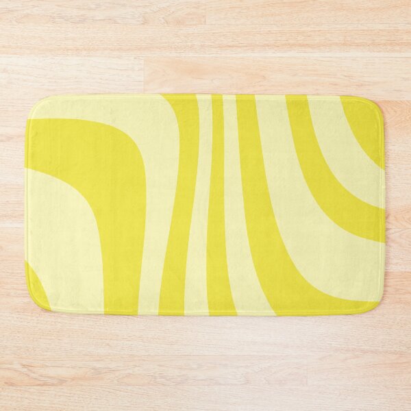 Item preview, Psychedelic Swirls: Retro Abstract Art (Yellow) designed and sold by MaizzArts.