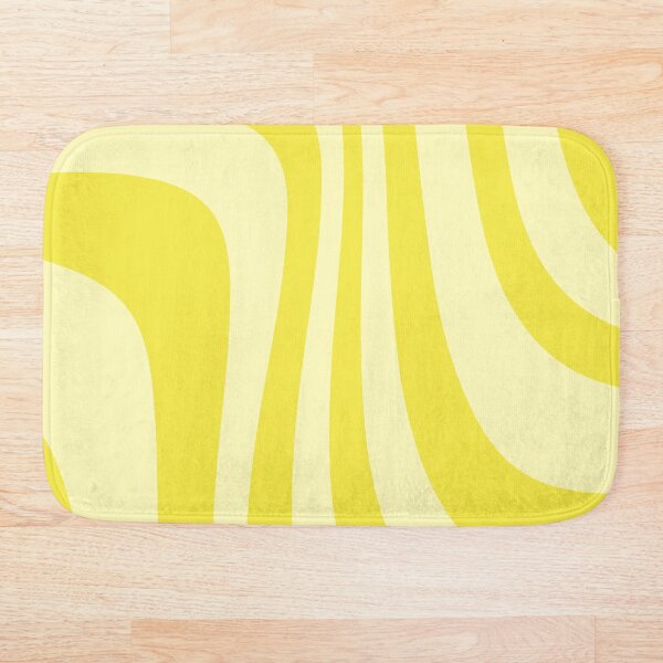Item preview, Psychedelic Swirls: Retro Abstract Art (Yellow) designed and sold by MaizzArts.