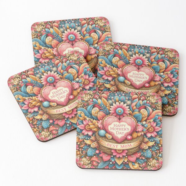 Item preview, Best Mom Happy Mothers Day Heart Nest designed and sold by Illuministique.