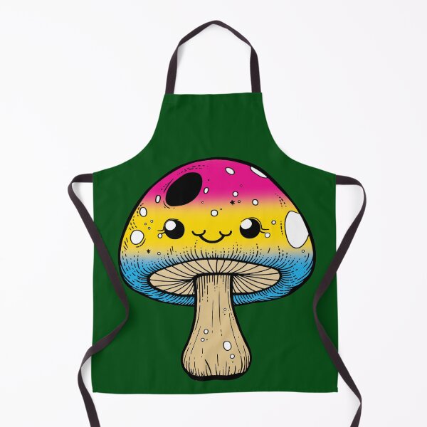 Item preview, Cute Pansexual Pride Flag Mushroom, Kawaii Pan Mushroom Design designed and sold by Travelslightly.