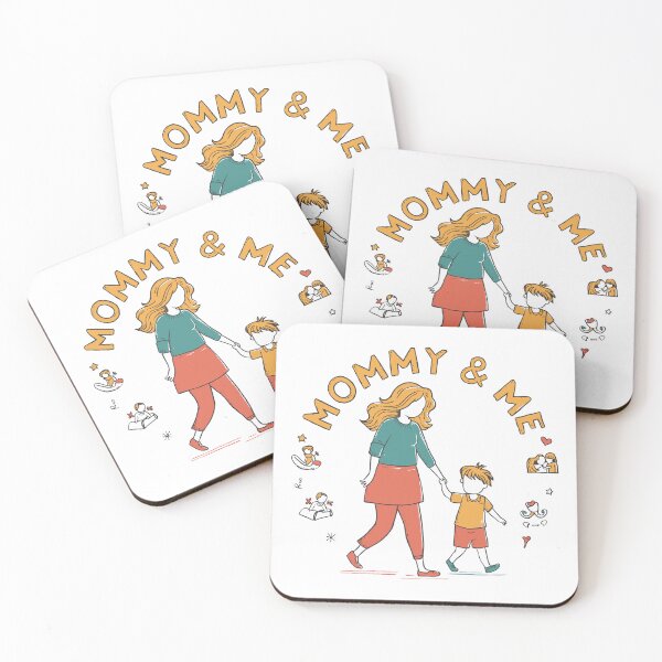 Item preview, Mommy & Me: Vibrant Mother and Child Mother's Day Illustration designed and sold by HahaHandlesHub.
