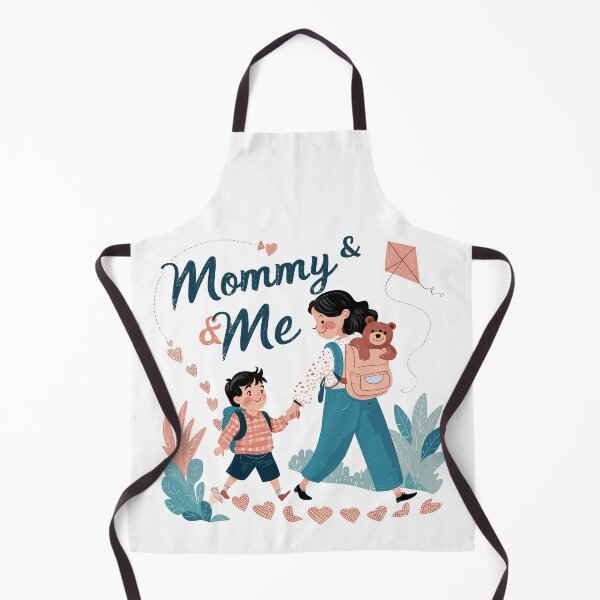 Item preview, Mommy & Me: Adorable Mother and Child Mother's Day Illustration designed and sold by HahaHandlesHub.
