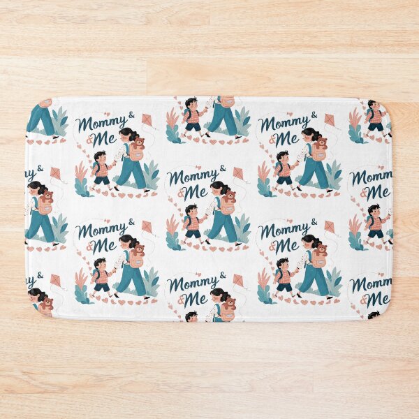 Item preview, Mommy & Me: Adorable Mother and Child Mother's Day Illustration  designed and sold by HahaHandlesHub.