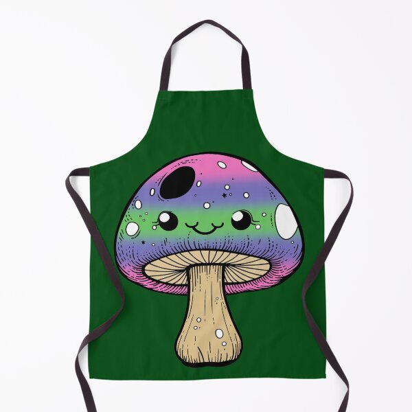Item preview, Cute Trigender Pride Flag Mushroom, Kawaii Trigender Mushroom Design designed and sold by Travelslightly.