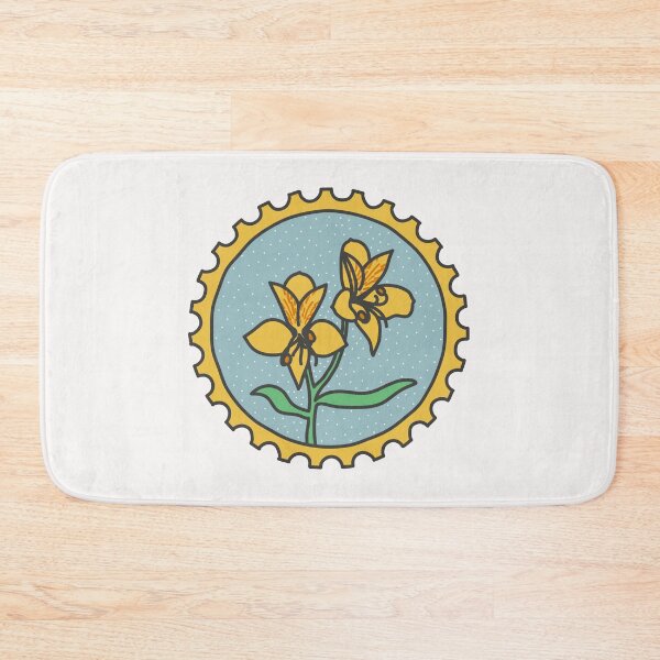 Item preview, vintage flower stamp designed and sold by designful93.