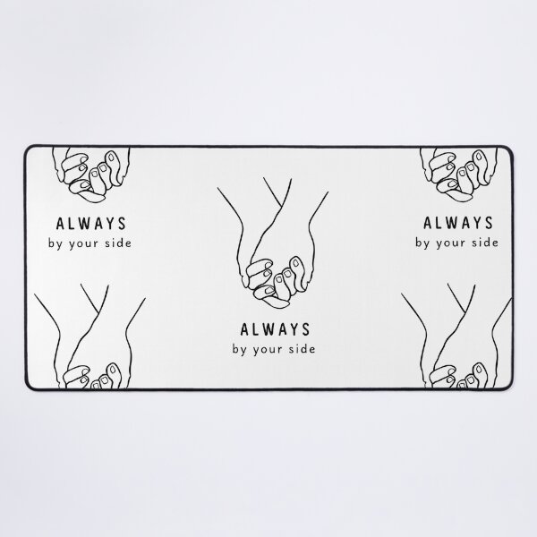 Item preview, Always by Your Side: Mother and Child Hand Intertwined Minimalist Illustration designed and sold by HahaHandlesHub.