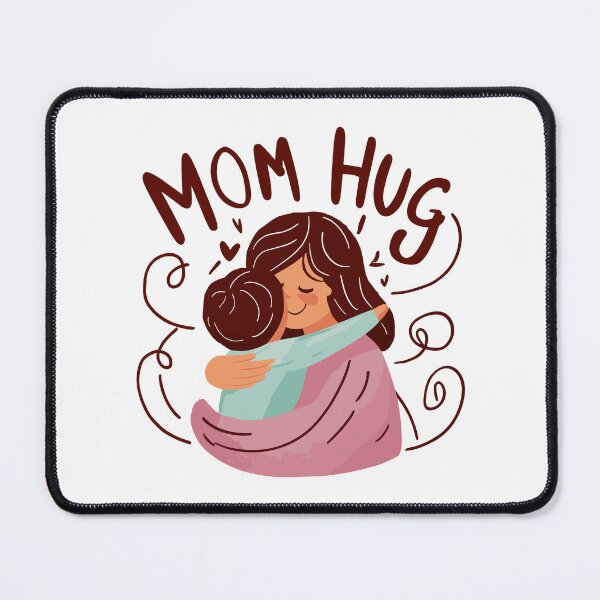 Item preview, Mom Hug: Mother's Day Illustration Heartwarming Mother and Child Art designed and sold by HahaHandlesHub.