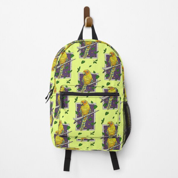 Item preview, Happy Yellow Parrot On Branch designed and sold by Fransyn.