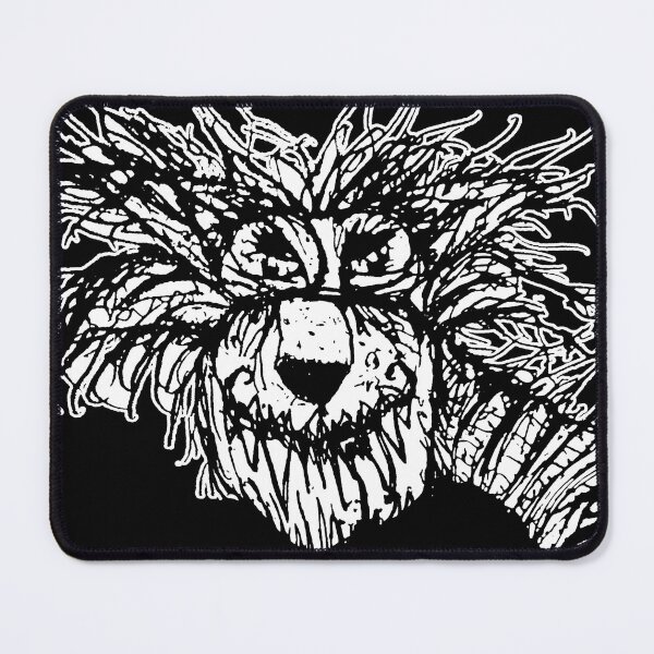 Item preview, Enigmatic Creature Portrait -Black and White Drawing Art designed and sold by DFLC Prints.