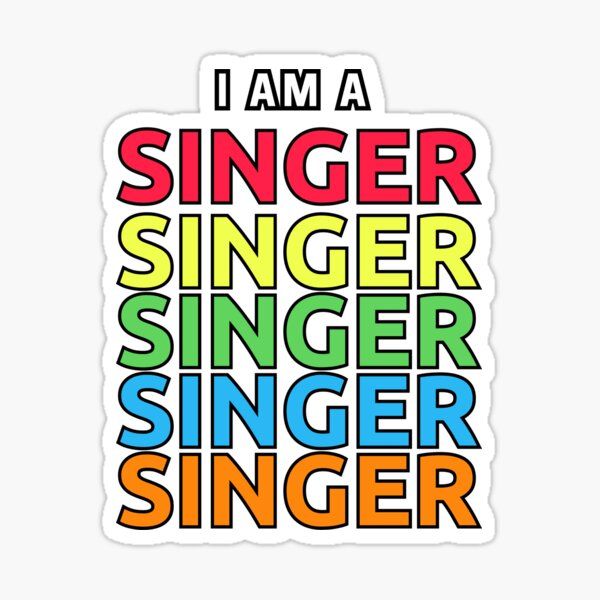 Item preview, Singer: Vibrant Vocals designed and sold by Safetyard.