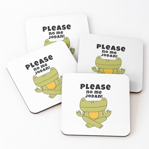 Item preview, Yoga Frog, please no me jodan! designed and sold by ZMaria.