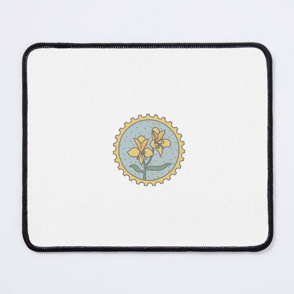 Item preview, vintage flower stamp small designed and sold by designful93.