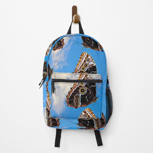 Item preview, Blue morpho butterflies Latin name Morpho peleides pattern designed and sold by Peter Etchells.