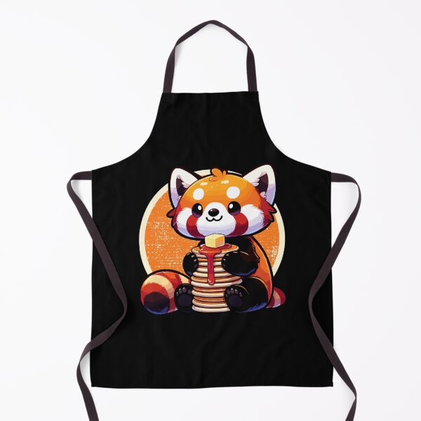Item preview, Red Panda Loves Pancakes Short Stack Lover designed and sold by TKsTees.