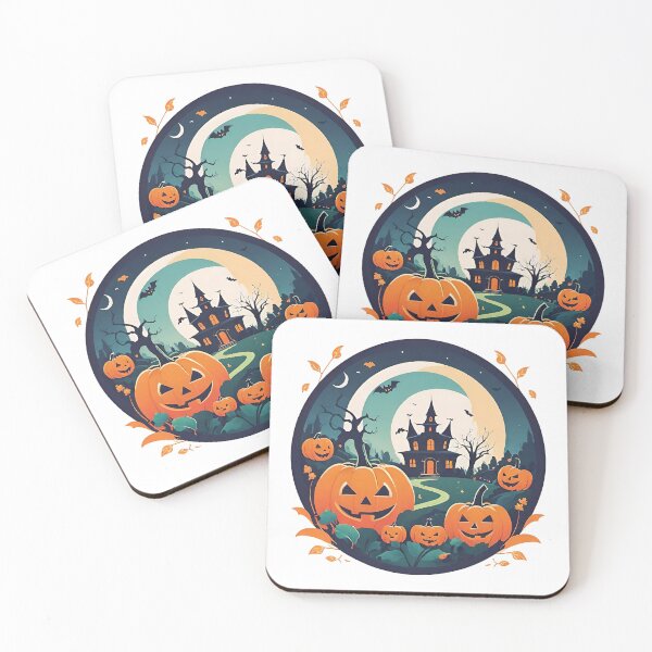 Item preview, ghost pumpkin family designed and sold by Rooklife.