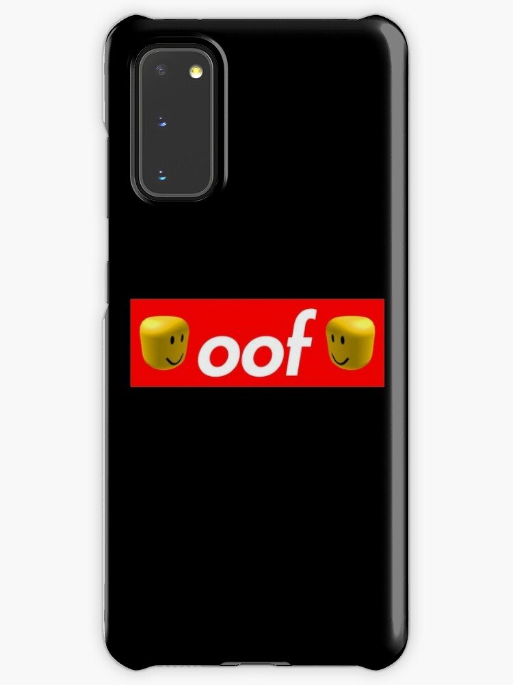 Roblox Oof Case Skin For Samsung Galaxy By Hypetype Redbubble - roblox oof sad face laptop skin by hypetype redbubble