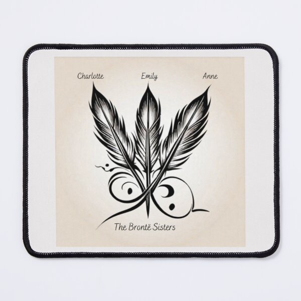 Item preview, The Brontë Sisters - Quills designed and sold by LiteraryLoves.