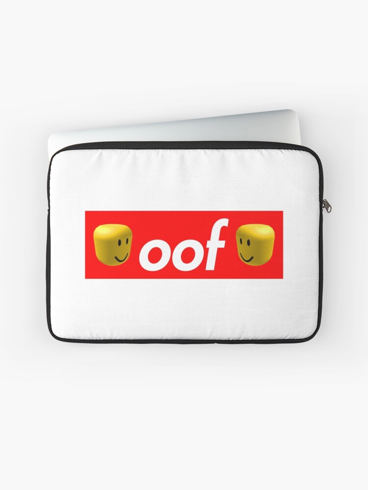 Roblox Oof Laptop Sleeve By Hypetype Redbubble - roblox oof stickers redbubble