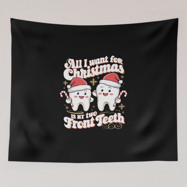 Item preview, funny christmas tooth designed and sold by bukajart.