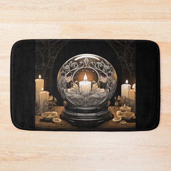 Item preview, Crystal ball in candlelight designed and sold by Flowersonstuff.