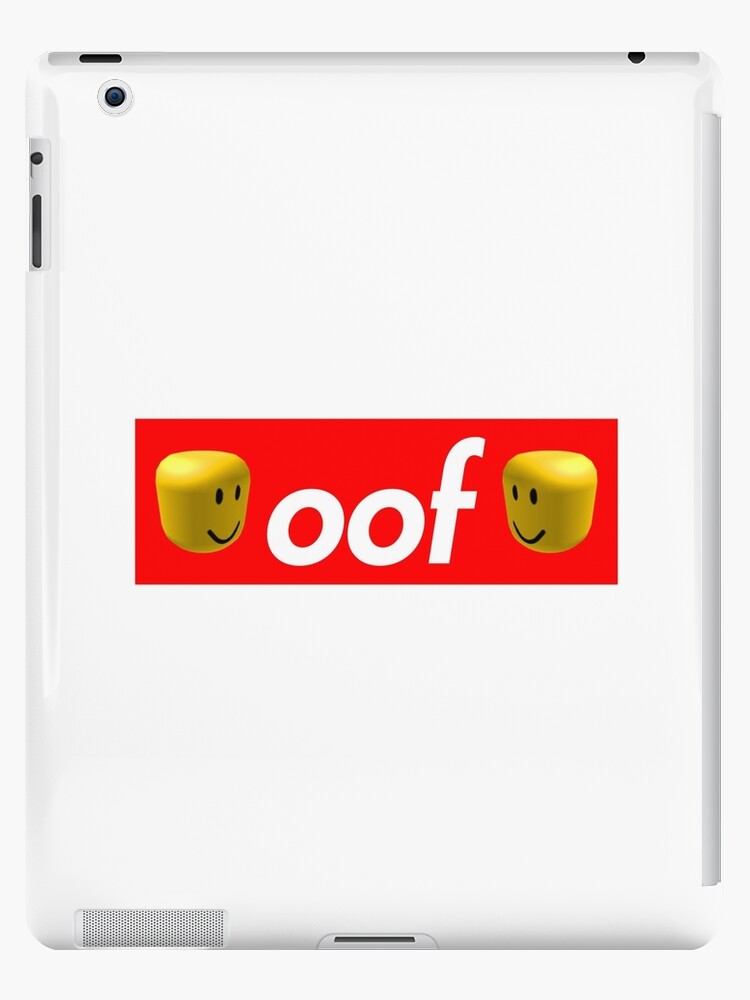 Roblox Oof Ipad Case Skin By Hypetype Redbubble - roblox noob oof gaming noob case skin for samsung galaxy by