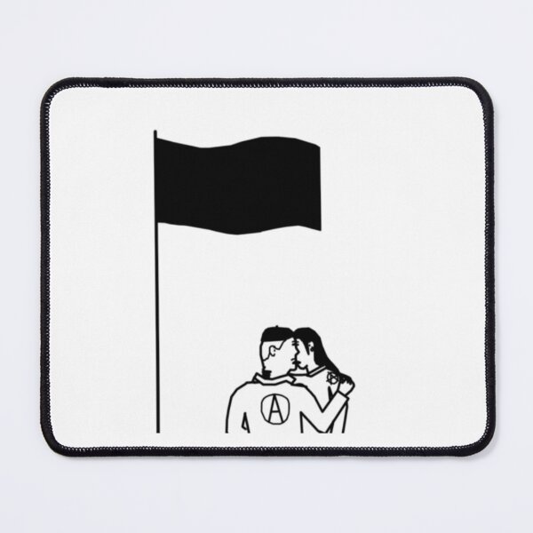 Item preview, what if we kissed under the anarchist flag staight designed and sold by Natty Warkentin.