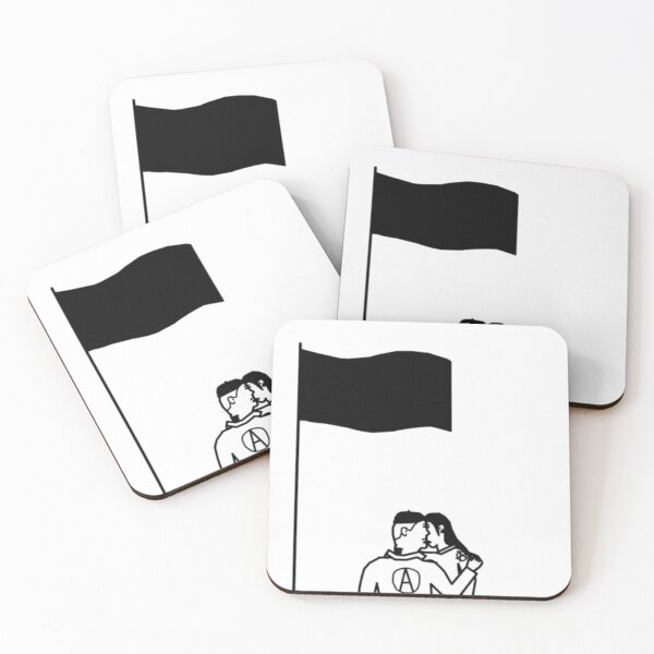 Item preview, what if we kissed under the anarchist flag staight designed and sold by Natty Warkentin.
