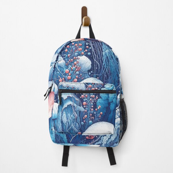 Item preview, Jellyfishes in Their Natural Habitat - Detailed Pattern Design designed and sold by EcoArtShop.