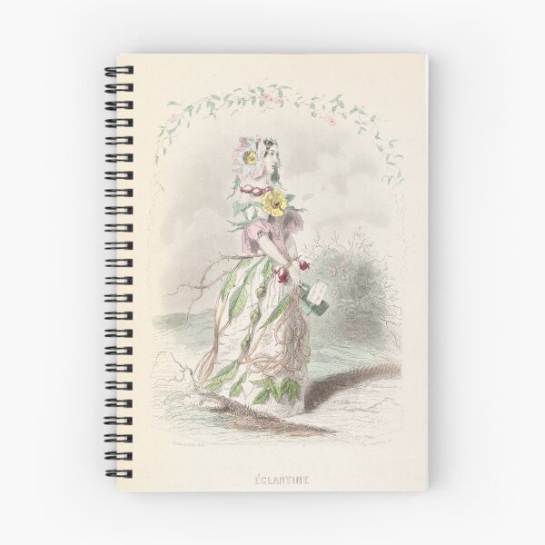 Item preview, Briar Rose, Les Fleurs Animées (1847) - J. J. Grandville designed and sold by SALON DES ARTS.