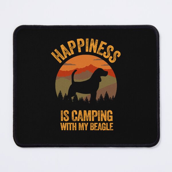 Item preview, Vintage Country Happiness Is Camping With My Beagle designed and sold by Guarddogdrive.