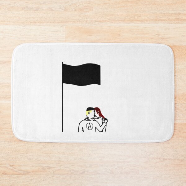 Item preview, what if we kissed under the anarchist flag striaght coloured designed and sold by Natty Warkentin.