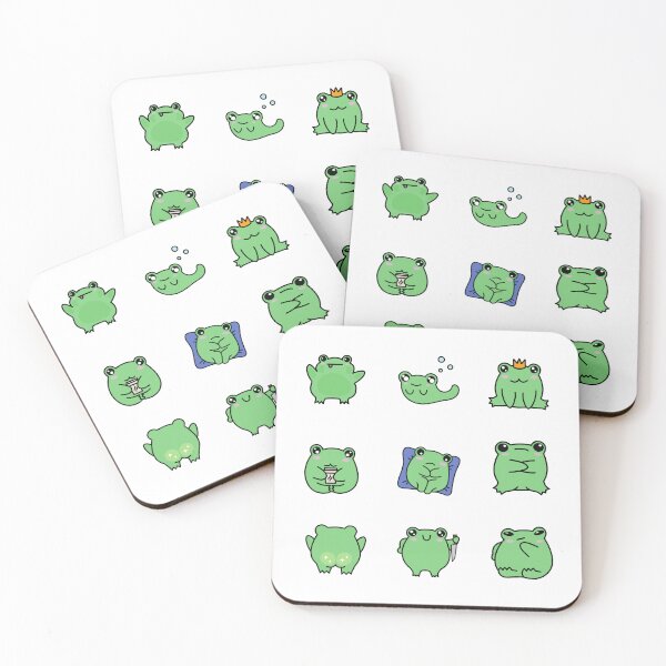 Item preview, cute frogs meditating on life itself designed and sold by huape.