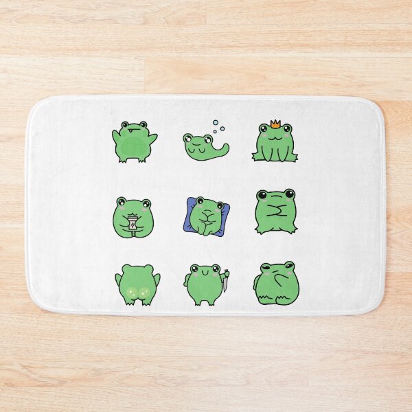 Item preview, cute frogs meditating on life itself designed and sold by huape.