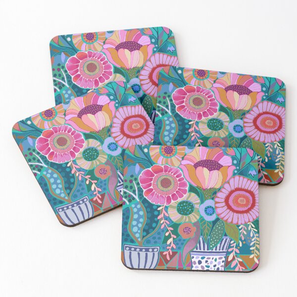 Item preview, Exuberant Flowers designed and sold by Janet Broxon.
