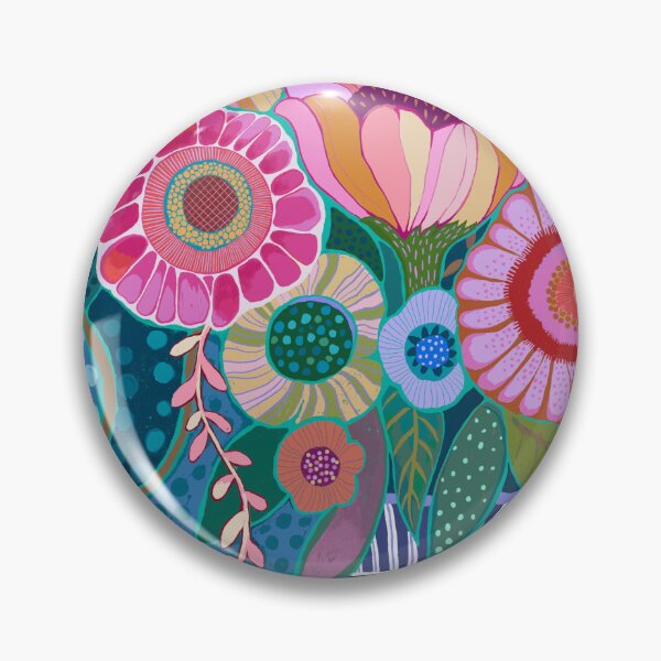 Item preview, Exuberant Flowers designed and sold by Janet Broxon.