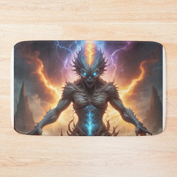 Item preview, Smart AI rock and metal concert design print designed and sold by Anshu3813.