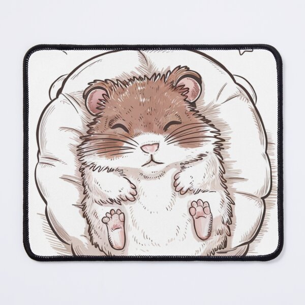 Item preview, Cute Hamster laying down flat designed and sold by 123ks.
