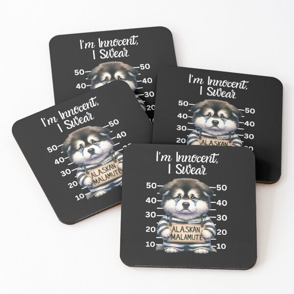 Item preview, Alaskan Malamute, I'm Innocent, I Swear designed and sold by AlienOccupation.