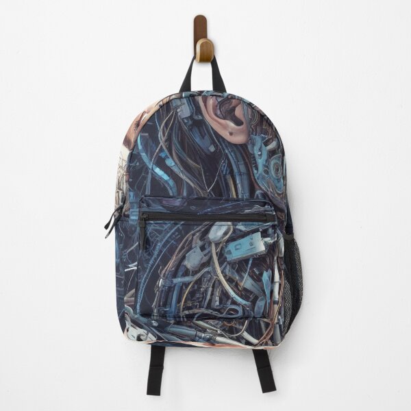 Item preview, Smart AI rock and metal concert design print designed and sold by Anshu3813.