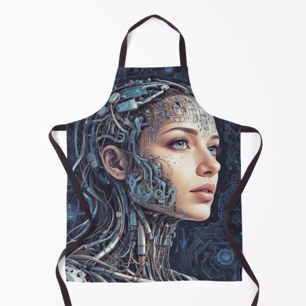 Item preview, Smart AI rock and metal concert design print designed and sold by Anshu3813.